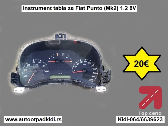 Instrument tabla za Fiat Punto (Mk2) 1.2 8V
