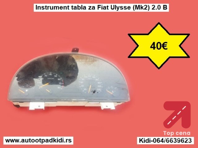 Instrument tabla za Fiat Ulysse (Mk2) 2.0 B
