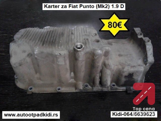 Karter za Fiat Punto (Mk2) 1.9 D
