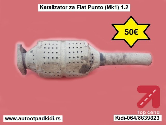 Katalizator za Fiat Punto (Mk1) 1.2

