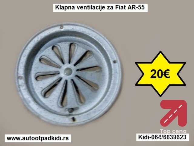 Klapna ventilacije za Fiat AR-55
