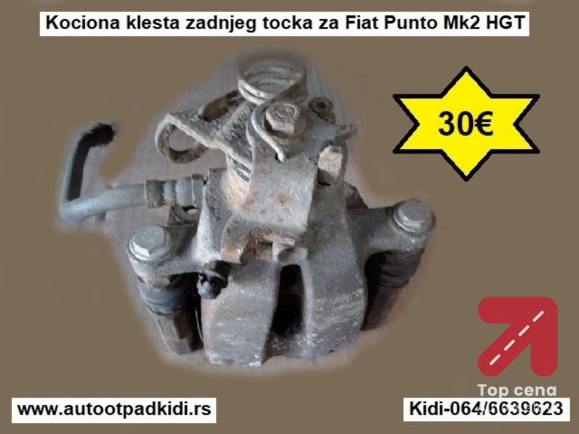 Kociona klesta zadnjeg tocka za Fiat Punto Mk2 HGT
