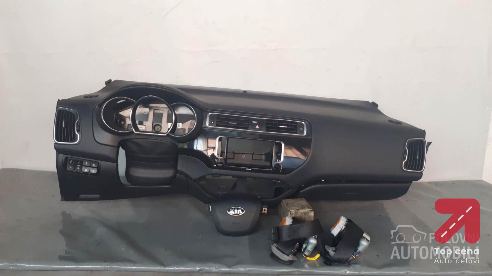 KOMPLET SET TABLA AIRBAG za Kia Rio od 2011. do 2014. god.