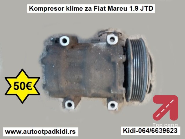 Kompresor klime za Fiat 1.9 JTD
