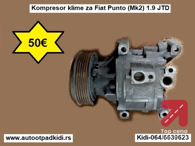 Kompresor klime za Fiat Punto (Mk2) 1.9 JTD
