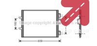 Kondenzator, klima-uredjaj AVA QUALITY COOLING RT5315 - CLIO 2 1.5 dCi