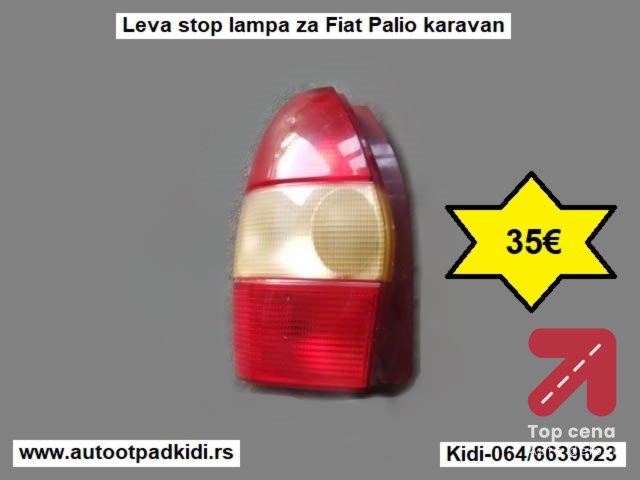 Leva stop lampa za Fiat Palio karavan
