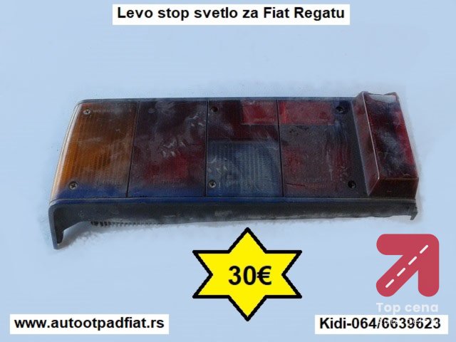 Leva stop lampa za Fiat Regatu
