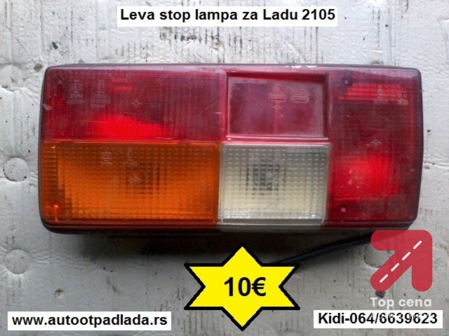 Leva stop lampa za Ladu 2105
