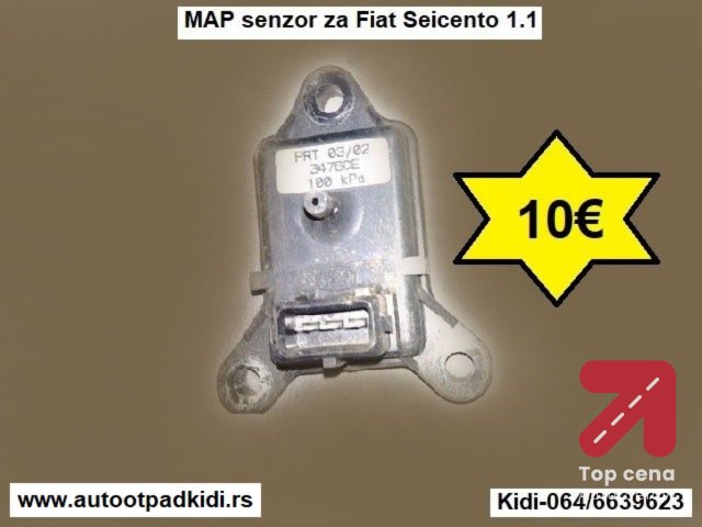 MAP senzor za Fiat Seicento 1.1
