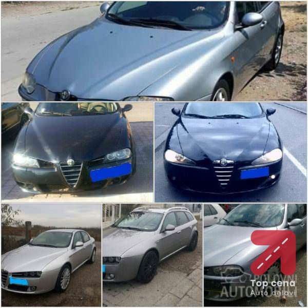 Menjači za Alfa Romeo 147, 156, 159 od 2000. do 2011. god.

