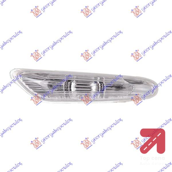 MIGAVAC U KRILU BELI (=LEVI ZA SERIJU 1) Desna str. BMW SERIES 3 (E90/91) SDN (2008-2012) (OEM: 63136932997, 63137253325)