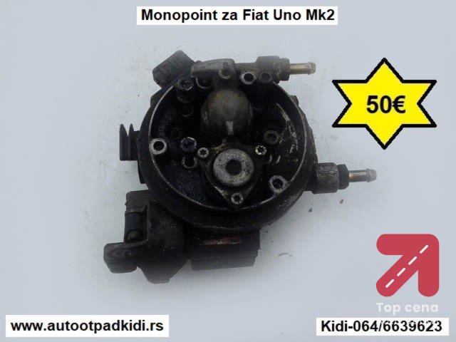 Monopoint za Fiat Uno Mk2
