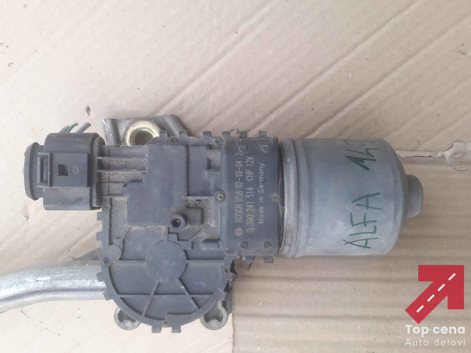 Motorce prednjeg brisaca Alfa Romeo 147