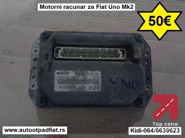 Motorni racunar-kompjuter (ECU) za Fiat Uno Mk2
