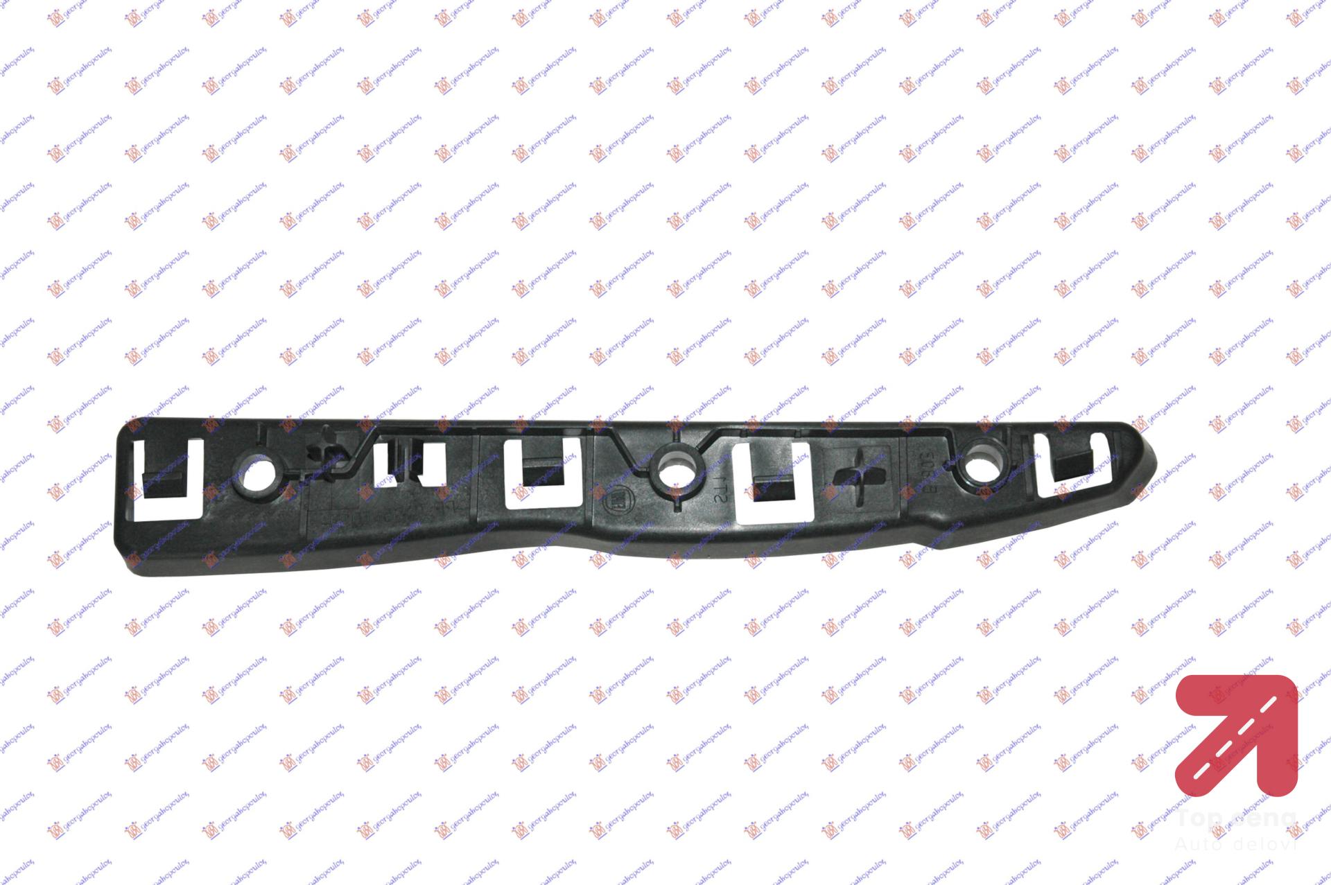 NOSAC PREDNJEG BRANIKA PLASTICNI Leva str. FIAT PANDA NEW (2012-) (OEM: 51880501)