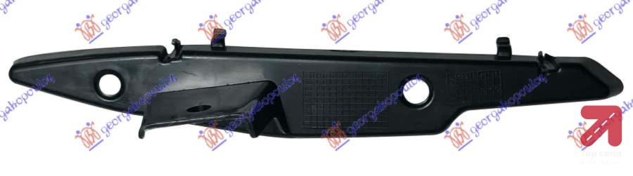 NOSAC PREDNJEG BRANIKA SPOLJASNJI GORNJI PLASTICNI Desna str. BMW SERIES iX3 (G08) (2020-) (OEM: 51117399984)