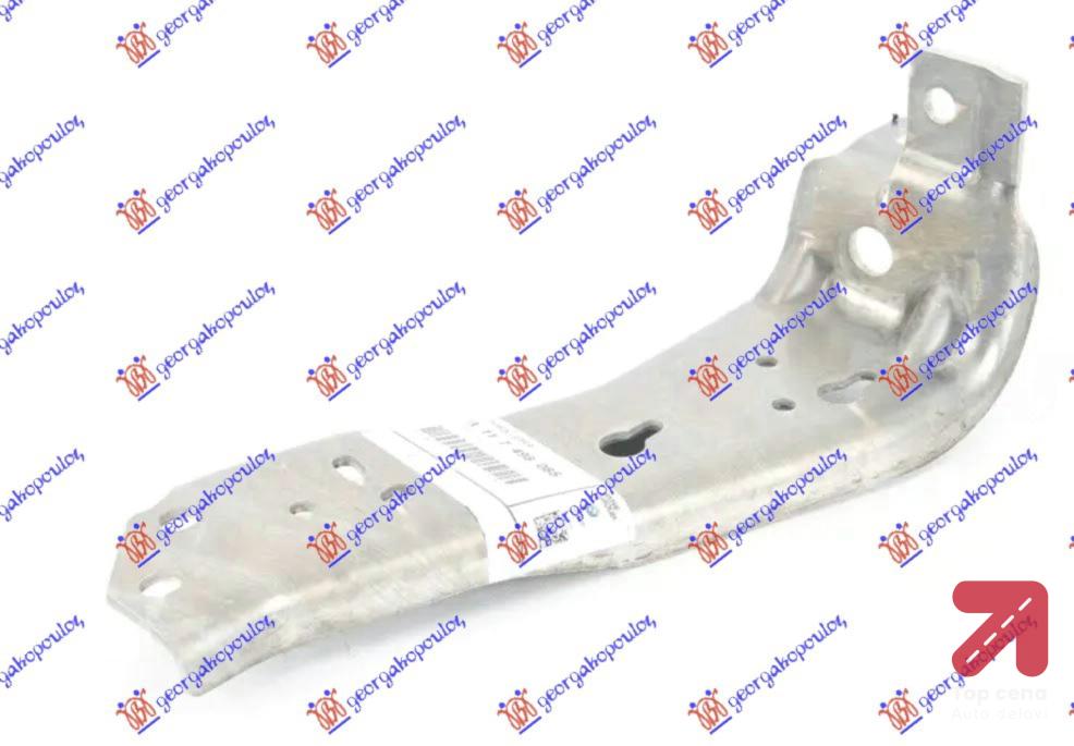 NOSAC SINE PREDNJEG BRANIKA SPOLJASNJI DONJI VERTIKALNI ALUMINIJUM Desna str. BMW X2 (F39) (2017-) (OEM: 51117301586, 51117498085)