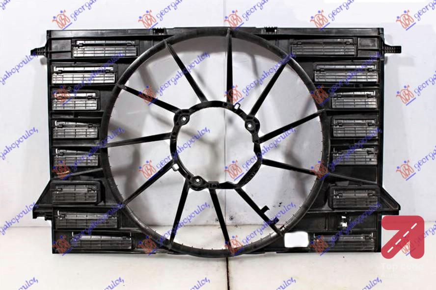 NOSAC VENTILATORA (JEDAN) BENZIN - DIZEL AUDI Q8 (2018-) (OEM: 8W0121207B)