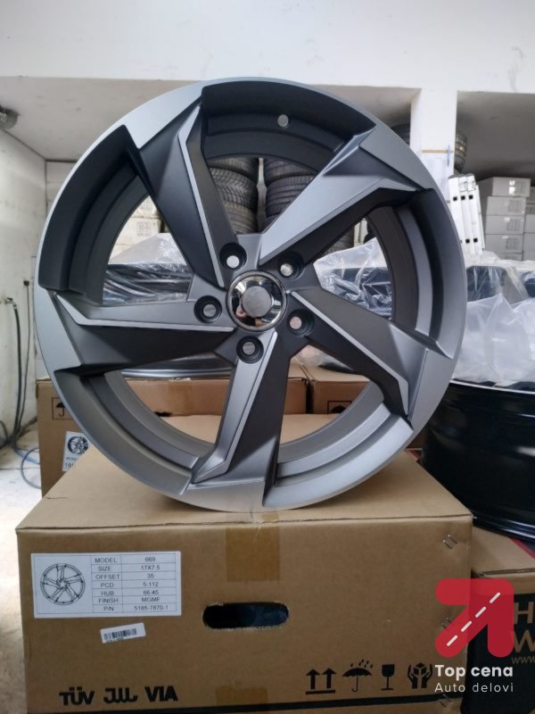 NOVE ALU FELNE 17“ AUDI
