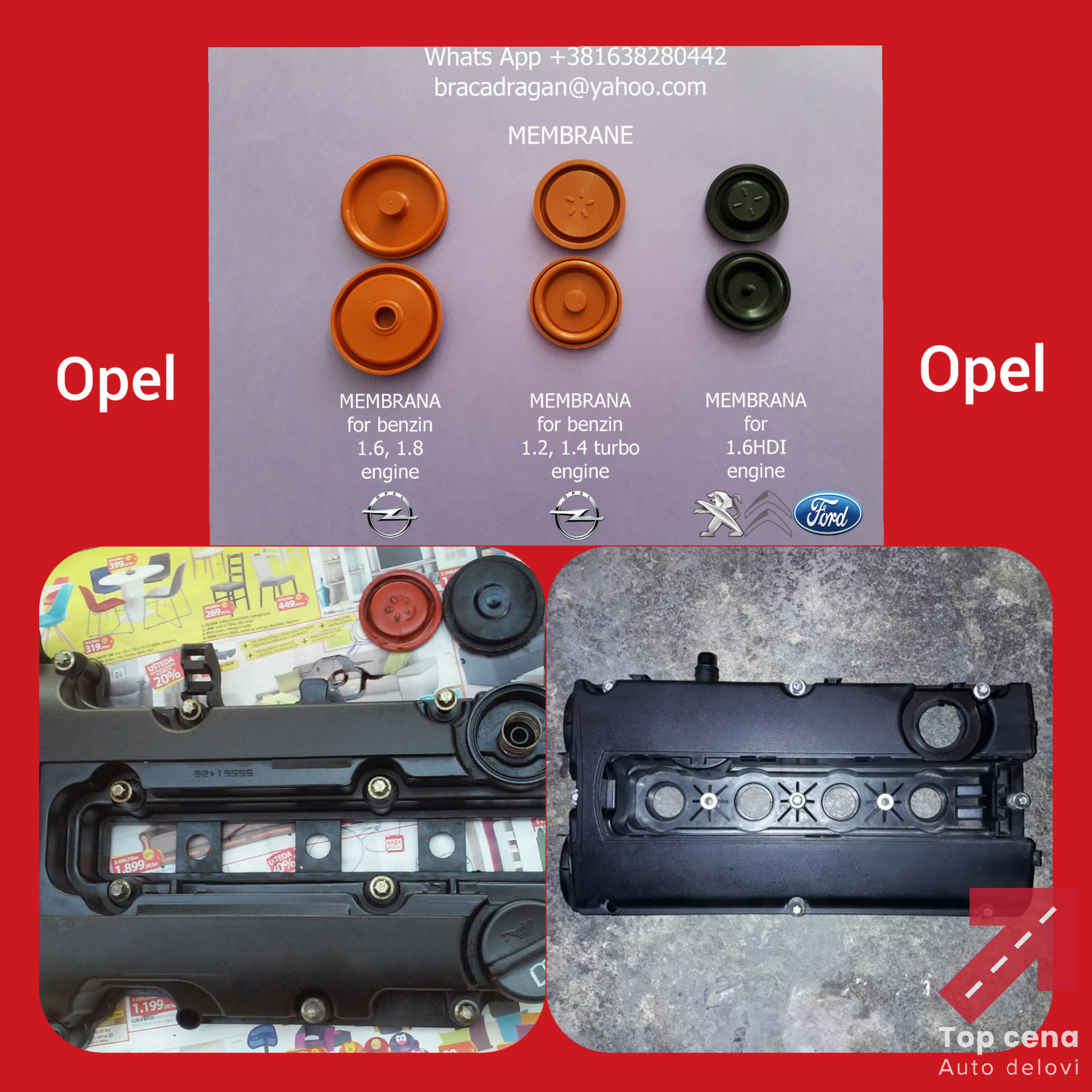 Opel membrane