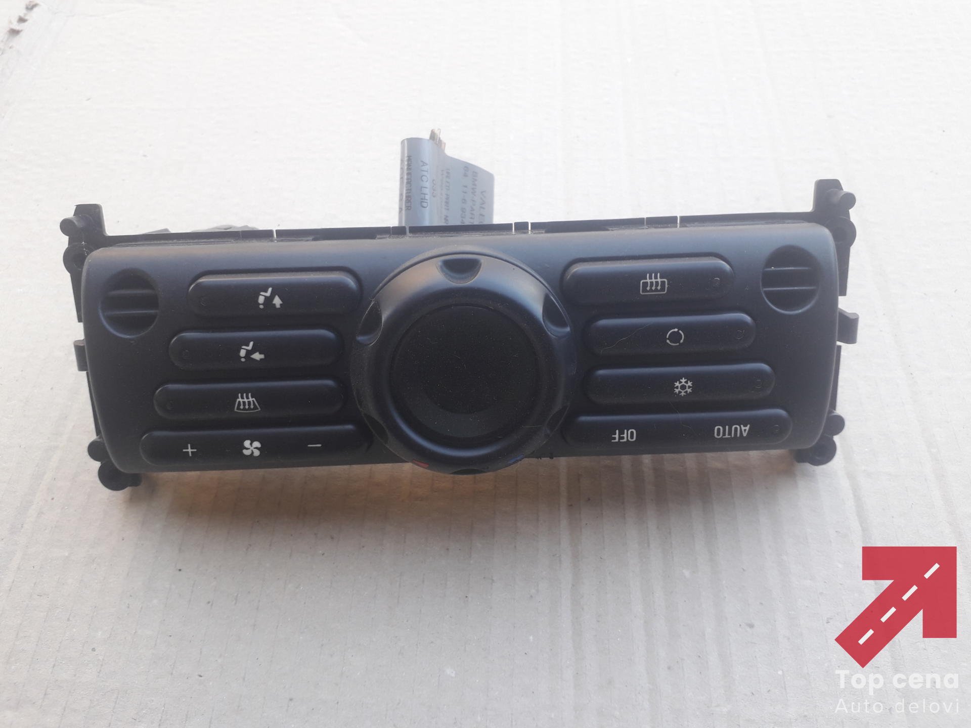 Panel digitalne klime Mini Cooper S