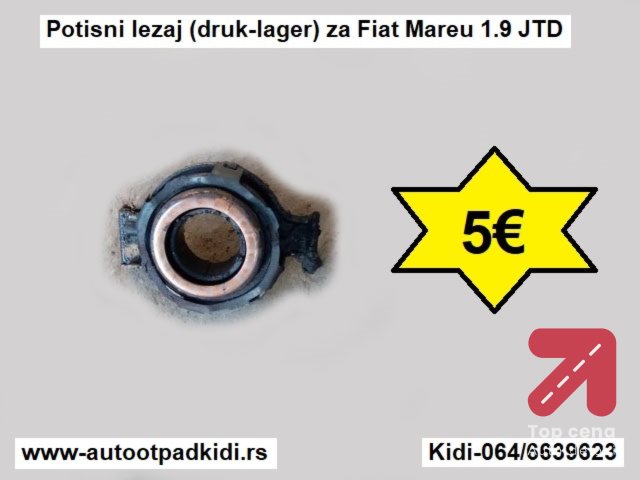 Potisni lezaj (druk-lager) za Fiat Mareu 1.9 JTD
