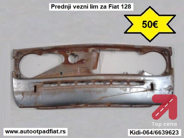 Prednji vezni lim za Fiat 128
