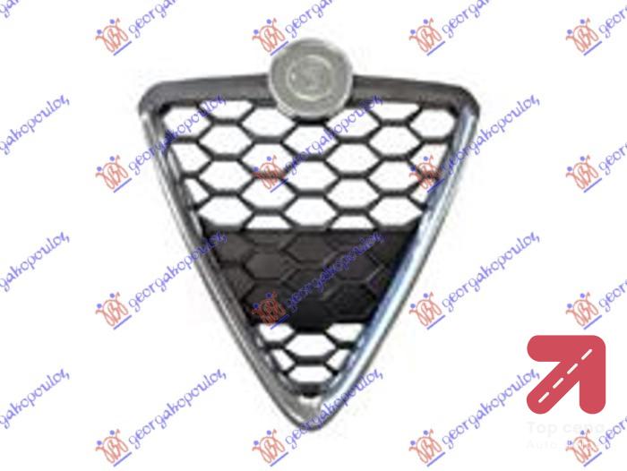 PVC MASKA HROM OKVIR 16 - ALFA ROMEO GIULIETTA (2010-) (OEM: 156112051)