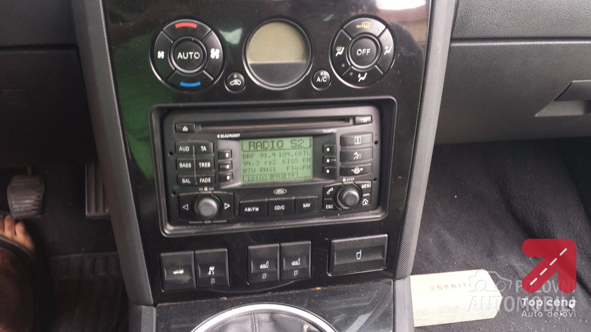 Radio CD Navigacija za Ford Mondeo od 2001. do 2003. god.