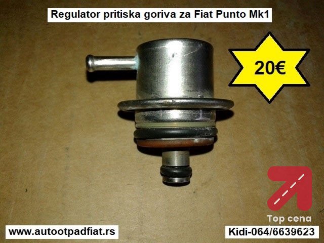 Regulator pritiska goriva za Fiat Punto (Mk1) 1.2 8V (54kw)

