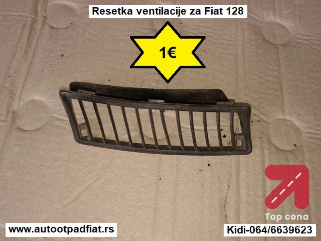 Resetka ventilacije za Fiat 128
