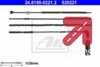 Signalni kontakt, trosenje kocione plocice ATE 24.8190-0221.2 - BMW 3 1.6 316i