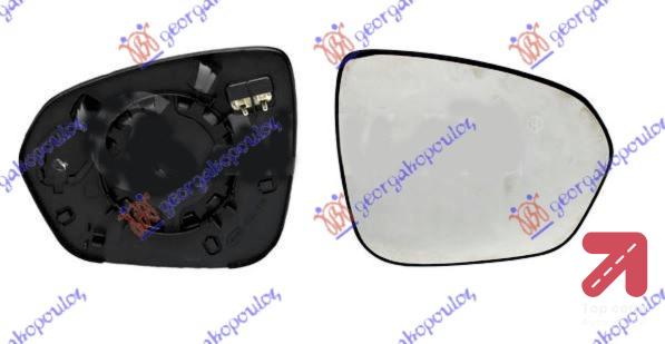 STAKLO RETROVIZORA SA GREJACEM Desna str. ALFA ROMEO SPIDER (2006-) (OEM: 71748265)