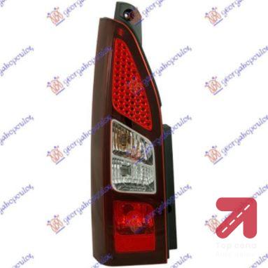 STOP LAMPA (JEDNA VRATA) 12 - TURSKA Leva str. PEUGEOT PARTNER (2008-2015) (OEM: 9677205180)