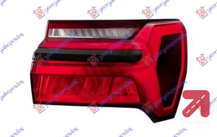 STOP LAMPA SPOLJASNJA LED (CRNA LAJS) (ULO) Desna str. AUDI A6 (2018-) (OEM: 4K5945070A)