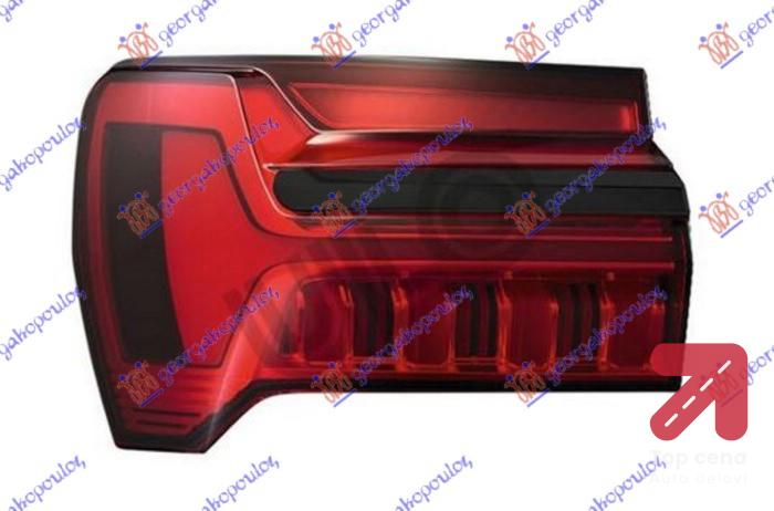 STOP LAMPA SPOLJASNJA LED DINAMICNA (CRNA LAJS) ULO Leva str. AUDI A6 (2018-) (OEM: 4K5945091D)