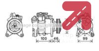 Susac, klima-uredjaj AVA QUALITY COOLING BWD063 - BMW 3 1.6 316i