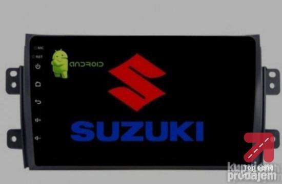 SUZUKI SX4 / FIAT SEDICI Miltimedia android navigacija 10inc