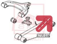 Uležištenje, spona ASVA 0701-004 - SUZUKI GRAND VITARA I