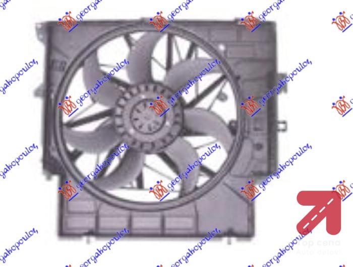 VENTILATOR 1.6-2.0 BENZIN 2.0 DIZEL 495mm 400W 3P BMW X4 (F26) (2014-2018) (OEM: 17427601176)