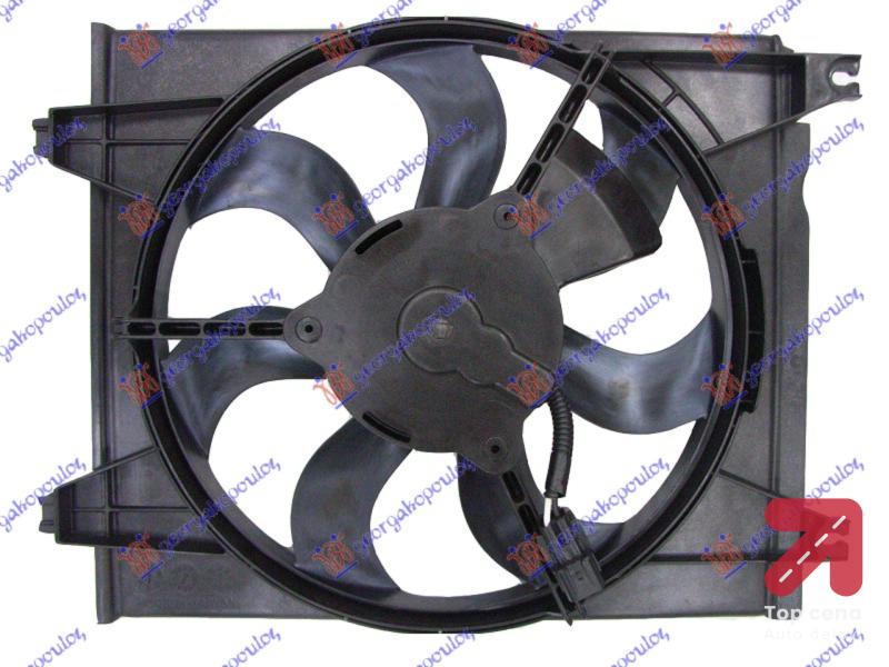 VENTILATOR A/C KOMPLET BENZIN - DIZEL HONDA CR-V (2007-2010) (OEM: 38616-RZA-A01, 38616RZAA01)