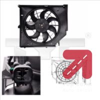 Ventilator, hladjenje motora TYC 803-0005 - BMW 3 1.6 316i