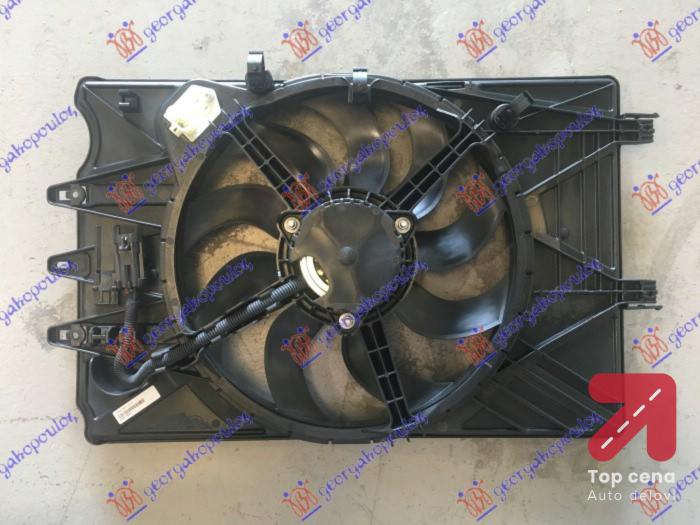 VENTILATOR KOMPLET (+AC) 0.9-1.4TURBO FIAT 500 L (2017-) (OEM: 51887951, 52066195)