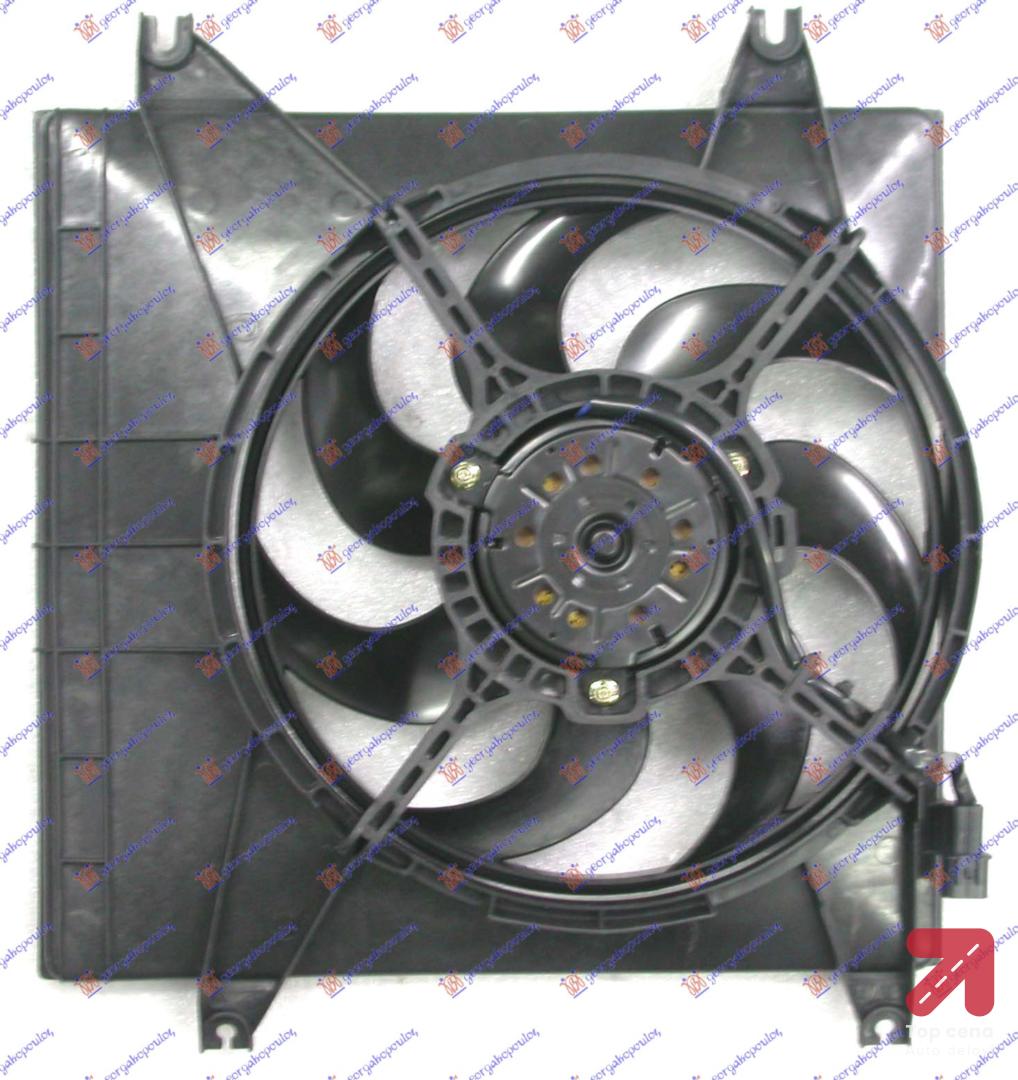 VENTILATOR KOMPLET BENZIN +/ - AC DAIHATSU TERIOS (1997-2006) (OEM: 16670-87402, 1667087402)