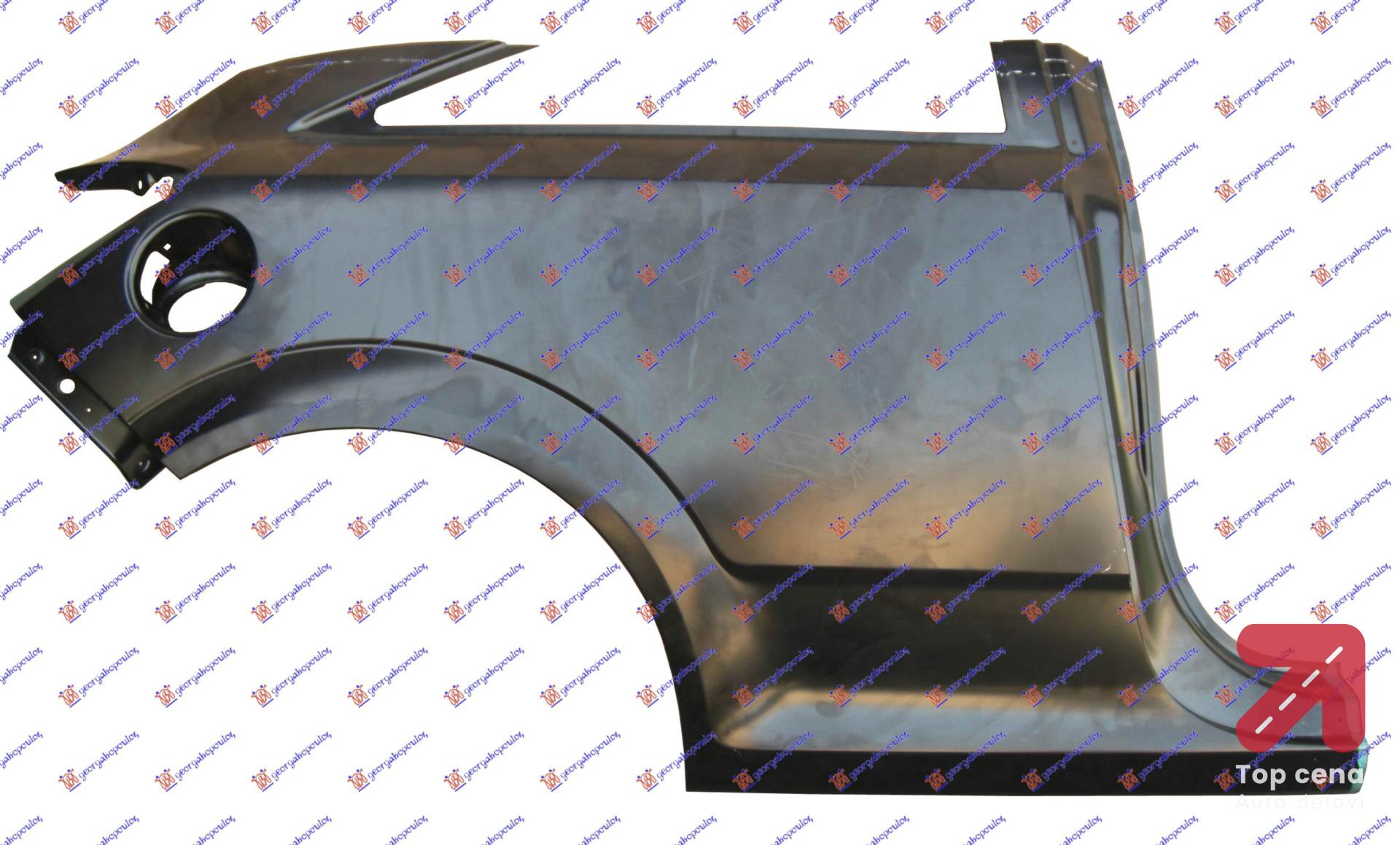 ZADNJI BLATOBRAN 3 VRATA Desna str. FORD FOCUS (1998-2004) (OEM: 1098013)