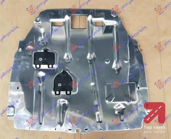 ZASTITA MOTORA ZADNJA ALUMINIJUM BENZIN-DIZEL BMW X2 (F39) (2017-) (OEM: 51752706384, 51757366357)